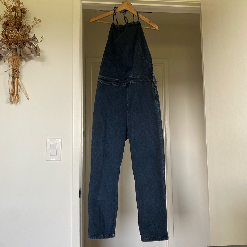Free People Halter Overalls